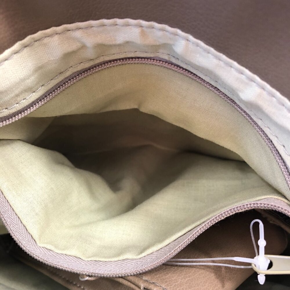 Bueno Cream Colored Canvas Handbag - Picture 11 of 12